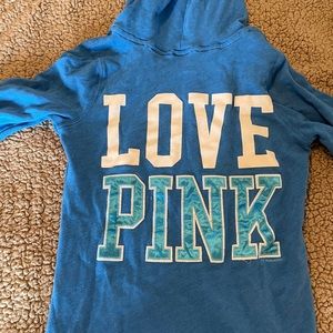 Blue Pink Hoodie